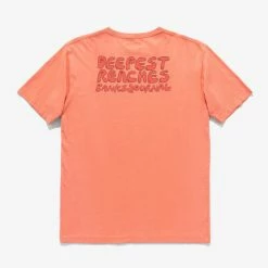 Alternative view of Banks Journal Deepest Reaches Bubble Tee Shirt - Washed Coral T-Shirts