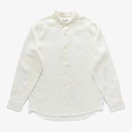 Banks Journal Hastings L/S Woven Shirt Shirts Off White 3 Banks Journal Hastings L/S Woven Shirt Shirts Off White