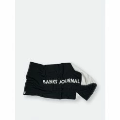 Banks Journal Label Towel Towels Dirty Black -Banks Journal store unnamed file 378