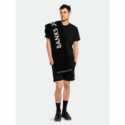 Banks Journal Label Towel Towels Dirty Black -Banks Journal store unnamed file 379