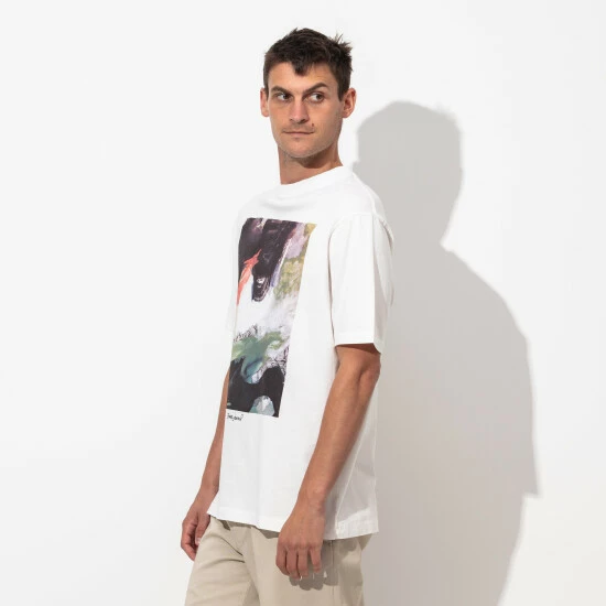 Banks Journal Natalie Strickland Trisha Tee Shirt T-Shirts Off White 5 Banks Journal Natalie Strickland Trisha Tee Shirt T-Shirts Off White - Image 3