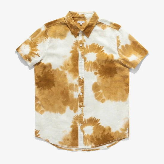 Banks Journal Washed Up S/S Woven Shirt - Tobacco Shirts 3 Banks Journal Washed Up S/S Woven Shirt - Tobacco Shirts