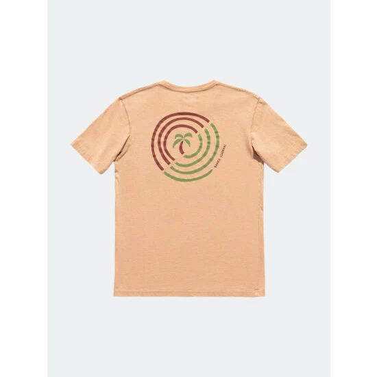 Banks Journal Palm Swirl Faded Tee Shirt T-Shirts Maple 3 Banks Journal Palm Swirl Faded Tee Shirt T-Shirts Maple
