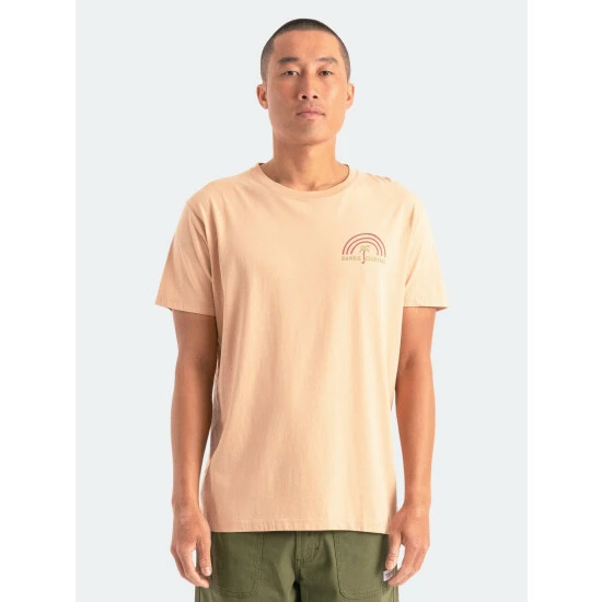 Banks Journal Palm Swirl Faded Tee Shirt T-Shirts Maple 5 Banks Journal Palm Swirl Faded Tee Shirt T-Shirts Maple - Image 3