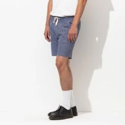 Banks Journal Leon Elastic Walkshort Shorts Indigo -Banks Journal store unnamed file 430