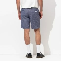 Banks Journal Leon Elastic Walkshort Shorts Indigo -Banks Journal store unnamed file 431