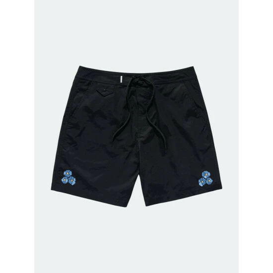 Banks Journal Petals Boardshort Shorts Black 3 Banks Journal Petals Boardshort Shorts Black