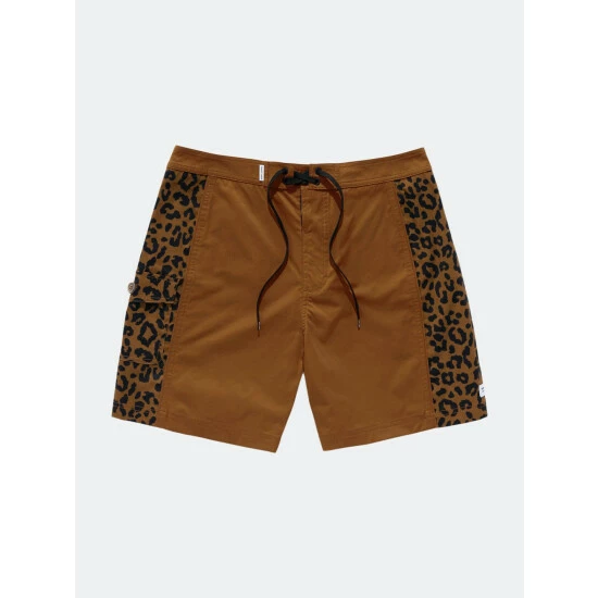 Banks Journal Wild Boardshort Shorts Dark Amber 3 Banks Journal Wild Boardshort Shorts Dark Amber