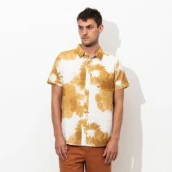 Banks Journal Washed Up S/S Woven Shirt - Tobacco Shirts 9 Banks Journal Washed Up S/S Woven Shirt - Tobacco Shirts -Banks Journal store unnamed file 44