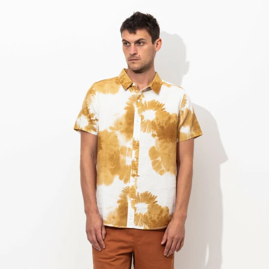 Banks Journal Washed Up S/S Woven Shirt - Tobacco Shirts 5 Banks Journal Washed Up S/S Woven Shirt - Tobacco Shirts - Image 3