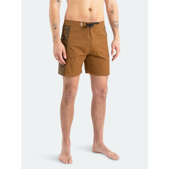 Banks Journal Wild Boardshort Shorts Dark Amber 5 Banks Journal Wild Boardshort Shorts Dark Amber - Image 3