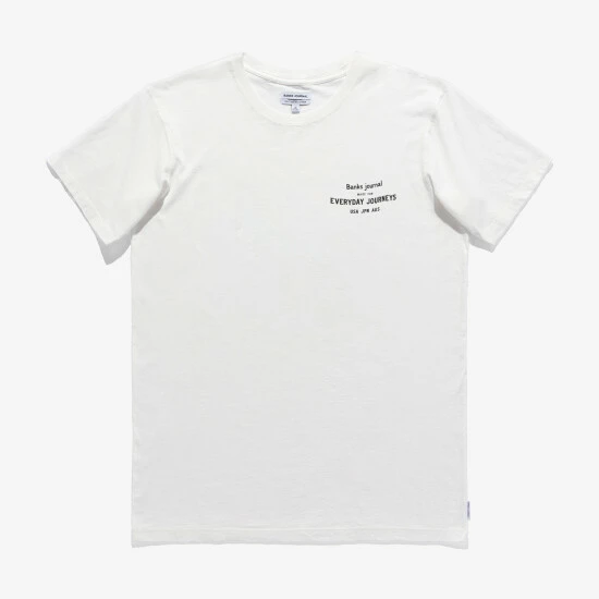 Banks Journal Crypto Faded Tee Shirt - Off White T-Shirts 3 Banks Journal Crypto Faded Tee Shirt - Off White T-Shirts