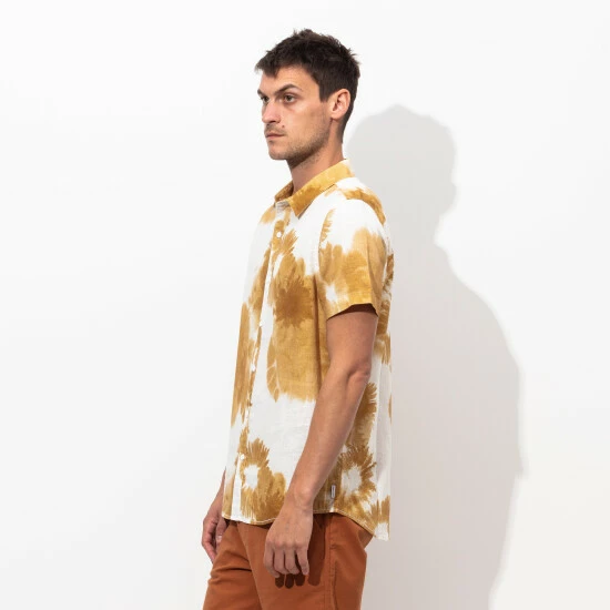 Banks Journal Washed Up S/S Woven Shirt - Tobacco Shirts 6 Banks Journal Washed Up S/S Woven Shirt - Tobacco Shirts - Image 4