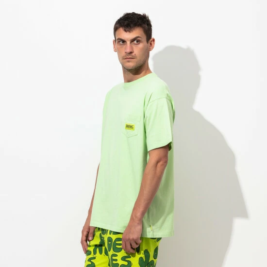 Banks Journal Deepest Reaches Label Tee Shirt - Washed Lime T-Shirts 6 Banks Journal Deepest Reaches Label Tee Shirt - Washed Lime T-Shirts - Image 4