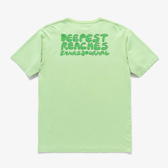 Banks Journal Deepest Reaches Bubble Tee Shirt - Washed Lime T-Shirts 4 Banks Journal Deepest Reaches Bubble Tee Shirt - Washed Lime T-Shirts - Image 2