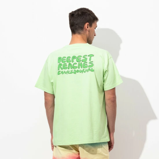 Banks Journal Deepest Reaches Bubble Tee Shirt - Washed Lime T-Shirts 6 Banks Journal Deepest Reaches Bubble Tee Shirt - Washed Lime T-Shirts - Image 4