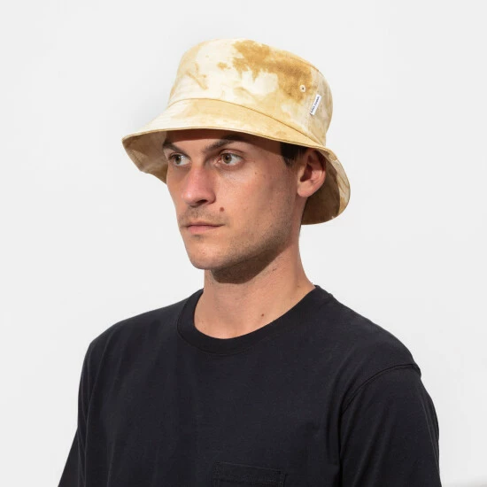 Banks Journal Washed Up Linen Bucket Hat Hats Tobacco 4 Banks Journal Washed Up Linen Bucket Hat Hats Tobacco - Image 2