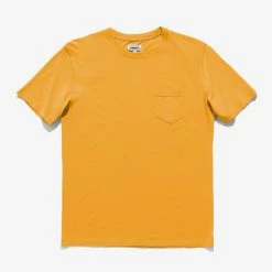 Banks Journal Primary Classic Tee Shirt - Dark Mustard T-Shirts