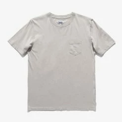 Banks Journal Primary Classic Tee Shirt T-Shirts Washed Grey
