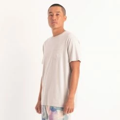 Banks Journal Primary Classic Tee Shirt T-Shirts Washed Grey -Banks Journal store unnamed file 494