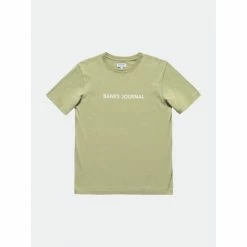 Banks Journal Label Classic Tee Shirt T-Shirts Green Tea