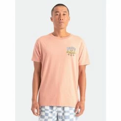 Banks Journal Slice Faded Tee Shirt T-Shirts Rose Tan -Banks Journal store unnamed file 506