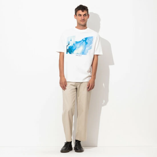 Banks Journal Natalie Strickland Dolin Tee Shirt T-Shirts Off White 6 Banks Journal Natalie Strickland Dolin Tee Shirt T-Shirts Off White - Image 4