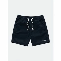 Banks Journal Label Elastic Boardshort Shorts Dirty Denim