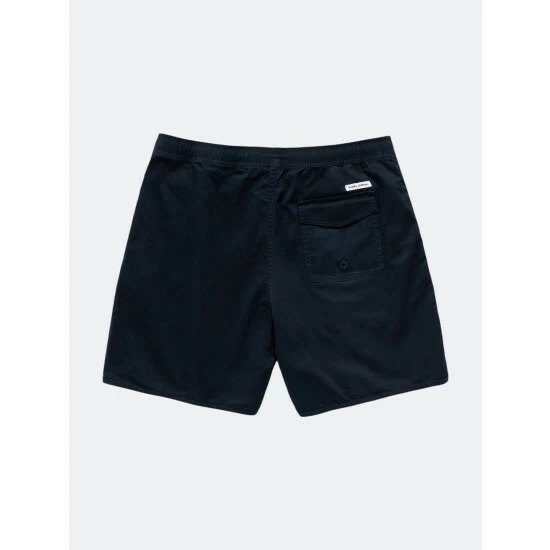 Banks Journal Label Elastic Boardshort Shorts Dirty Denim 4 Banks Journal Label Elastic Boardshort Shorts Dirty Denim - Image 2