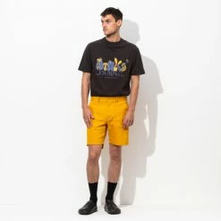 Banks Journal Big Bear Twill Walkshort - Dark Mustard Shorts -Banks Journal store unnamed file 523