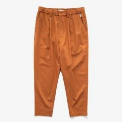 Banks Journal Supply Linen Pant- Orange Denim & Bottoms