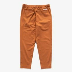 Alternative view of Banks Journal Supply Linen Pant- Orange Denim & Bottoms