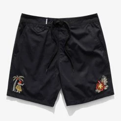 Banks Journal Mahalo Boardshort Shorts Black