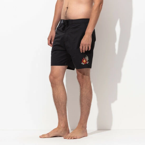 Banks Journal Mahalo Boardshort Shorts Black 6 Banks Journal Mahalo Boardshort Shorts Black - Image 4
