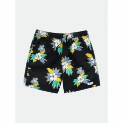 Banks Journal Islands Elastic Boardshort Shorts Black