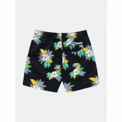 Alternative view of Banks Journal Islands Elastic Boardshort Shorts Black