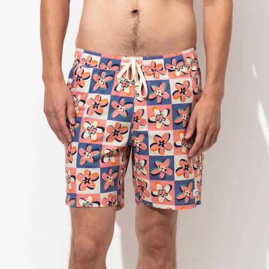 Banks Journal Candy Elastic Boardshort Shorts Rose Tan 5 Banks Journal Candy Elastic Boardshort Shorts Rose Tan - Image 3