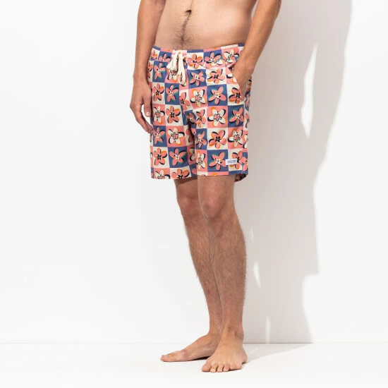 Banks Journal Candy Elastic Boardshort Shorts Rose Tan 6 Banks Journal Candy Elastic Boardshort Shorts Rose Tan - Image 4