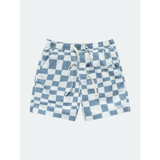 Banks Journal Spacey Elastic Walkshort Shorts Dust Blue 3 Banks Journal Spacey Elastic Walkshort Shorts Dust Blue