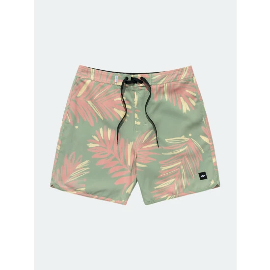 Banks Journal Seasons Boardshort Shorts Green Tea 3 Banks Journal Seasons Boardshort Shorts Green Tea