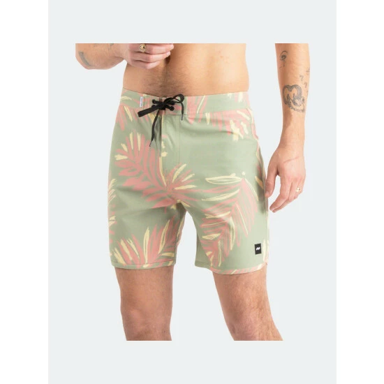 Banks Journal Seasons Boardshort Shorts Green Tea 6 Banks Journal Seasons Boardshort Shorts Green Tea - Image 4
