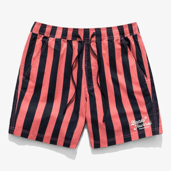 Banks Journal Abode Elastic Boardshort Shorts Dirty Denim 3 Banks Journal Abode Elastic Boardshort Shorts Dirty Denim
