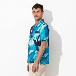 Banks Journal Natalie Strickland Studio S-S Woven Shirt Shirts Indigo 9 Banks Journal Natalie Strickland Studio S-S Woven Shirt Shirts Indigo -Banks Journal store unnamed file 62