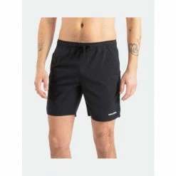 Banks Journal Label Elastic Boardshort Shorts Black