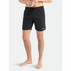 Alternative view of Banks Journal Label Elastic Boardshort Shorts Black