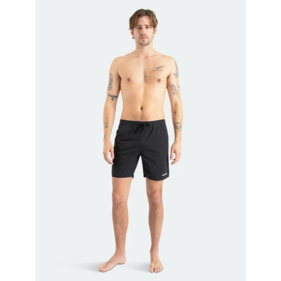 Banks Journal Label Elastic Boardshort Shorts Black 6 Banks Journal Label Elastic Boardshort Shorts Black - Image 4