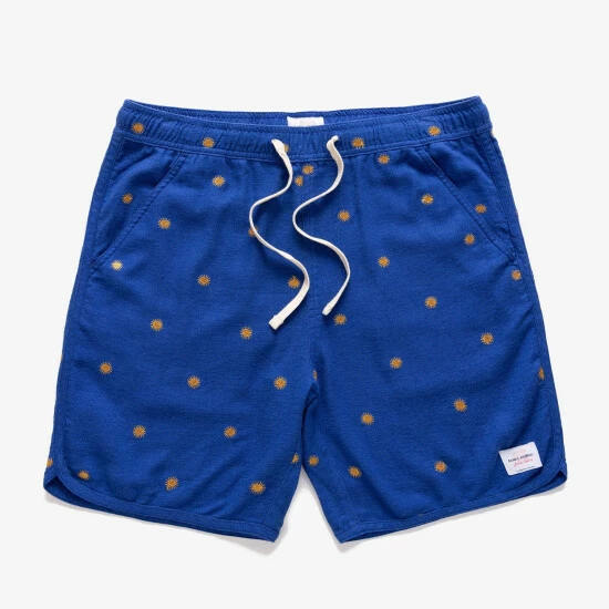 Banks Journal Shine Elastic Walkshort Shorts Blue 3 Banks Journal Shine Elastic Walkshort Shorts Blue