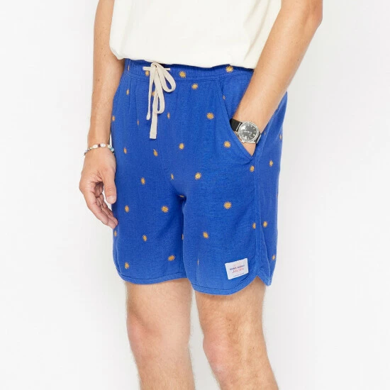 Banks Journal Shine Elastic Walkshort Shorts Blue 5 Banks Journal Shine Elastic Walkshort Shorts Blue - Image 3