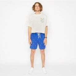 Banks Journal Shine Elastic Walkshort Shorts Blue 11 Banks Journal Shine Elastic Walkshort Shorts Blue -Banks Journal store unnamed file 634