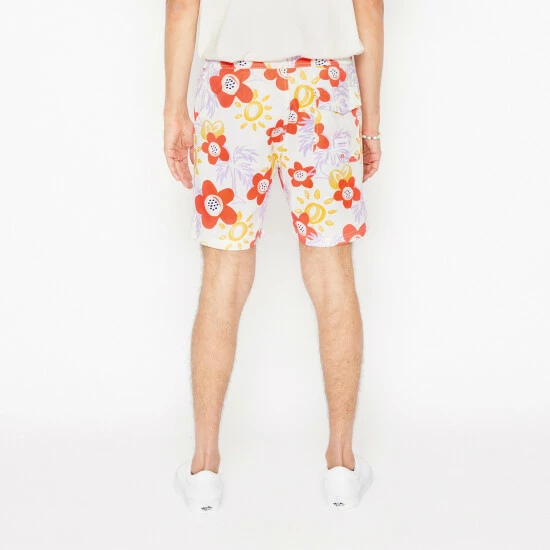 Banks Journal Nia Elastic Boardshort Shorts Off White 7 Banks Journal Nia Elastic Boardshort Shorts Off White - Image 5